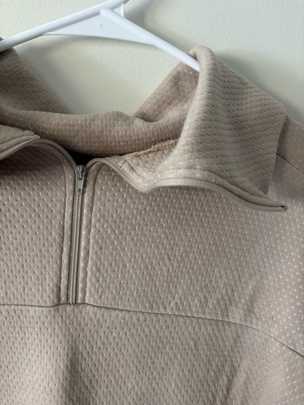 Craft Women’s Half-Zip Sweater in Beige Hiking Size Small - Picture 2 of 7